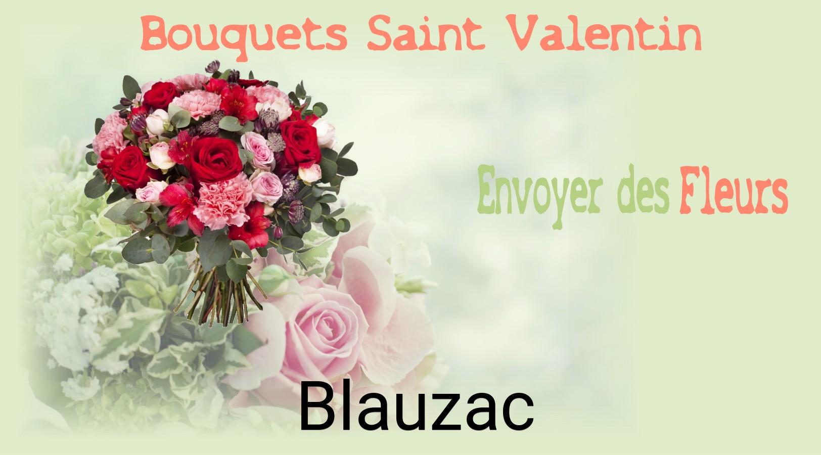 Roses de Saint-Valentin livrées à Blauzac